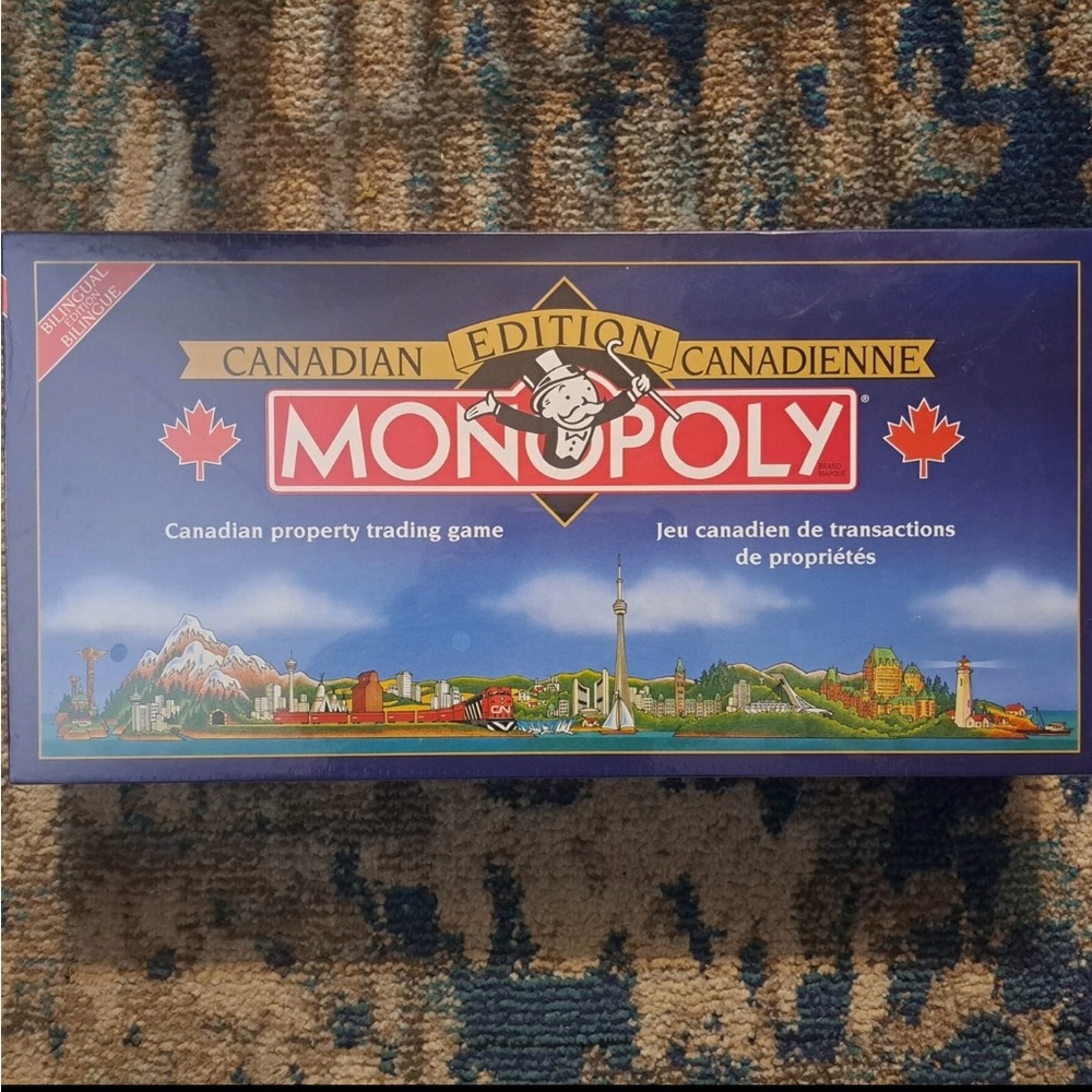 Monopoly Canadian Edition Board Game